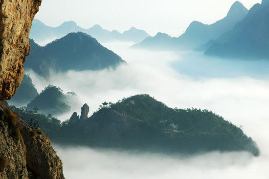 雁荡山水奇幻美景